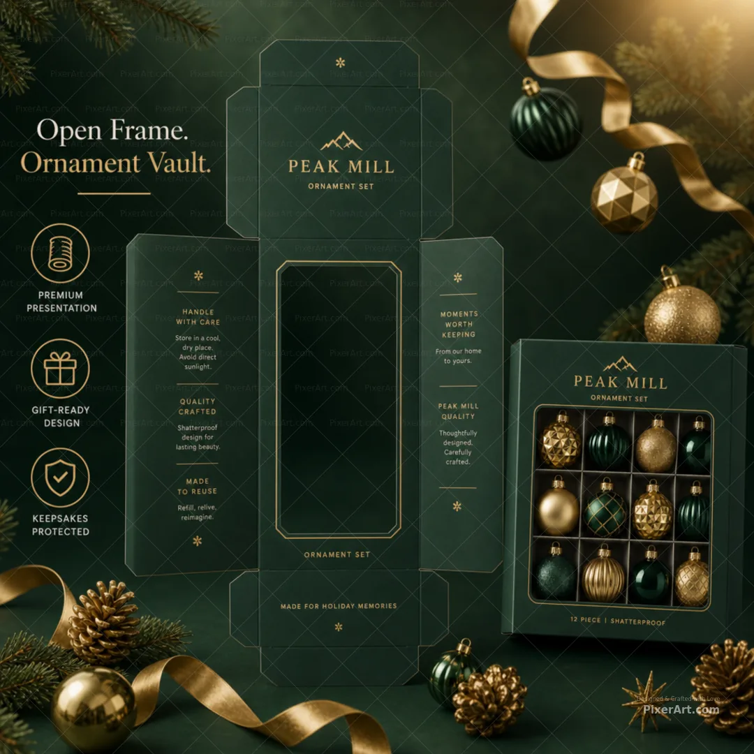 Open frame mockup