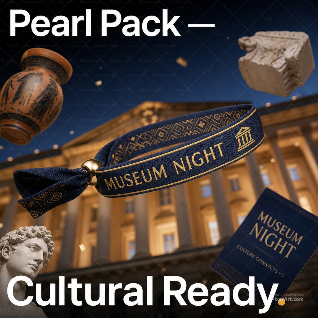 Pearl Pack Cultural Festival Wristband