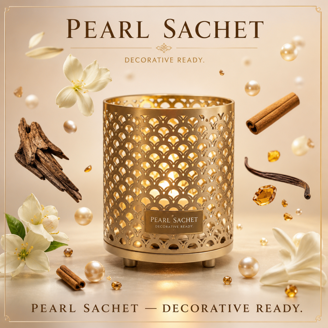 Pearl Sachet Decorative Candle Lantern Sleeve