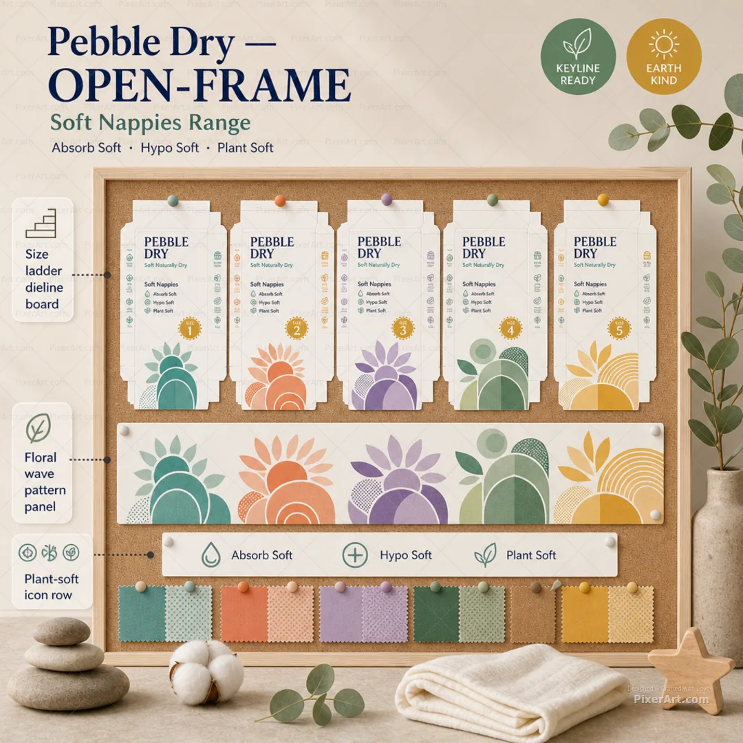 Open frame mockup