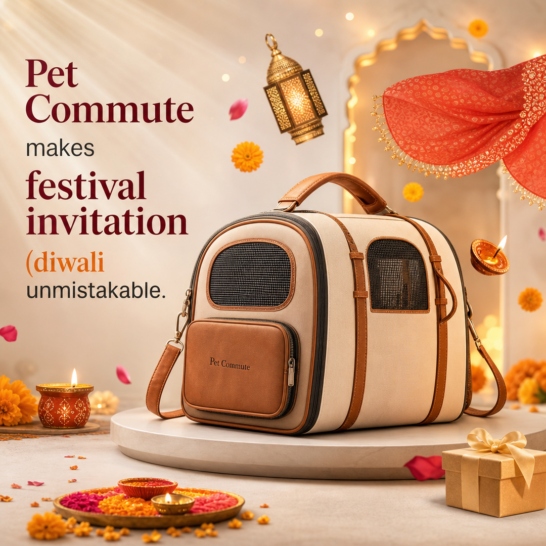 Pet Commute Festival invitation (Diwali