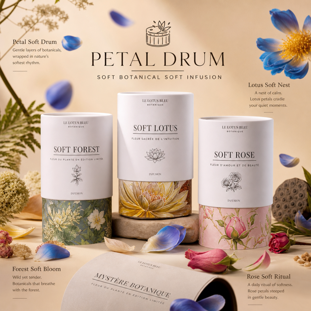 Petal Drum Soft Botanical Infusion Tubes
