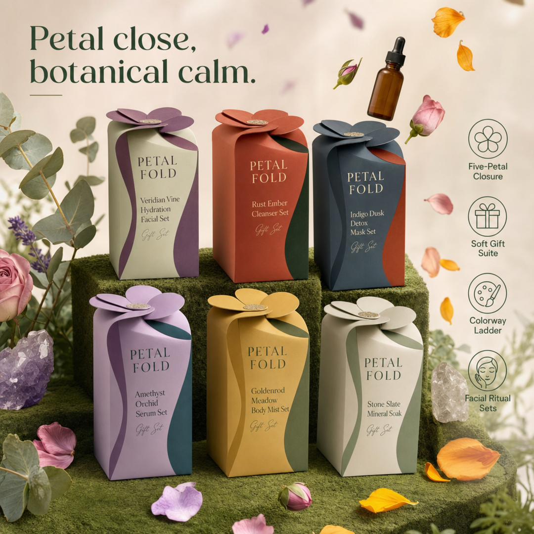 Petal Fold Botanical Gift Boxes