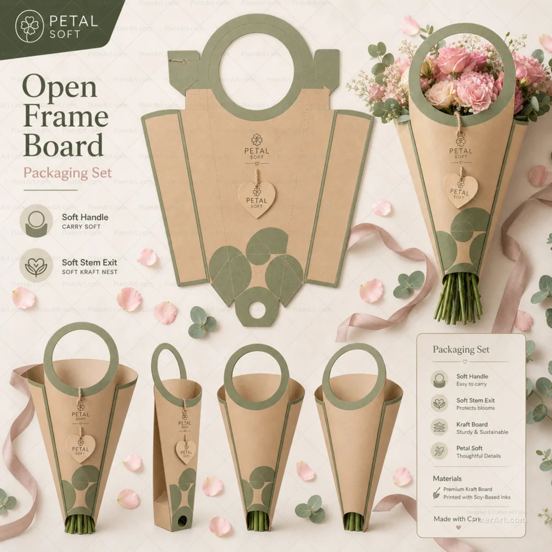 Open frame mockup