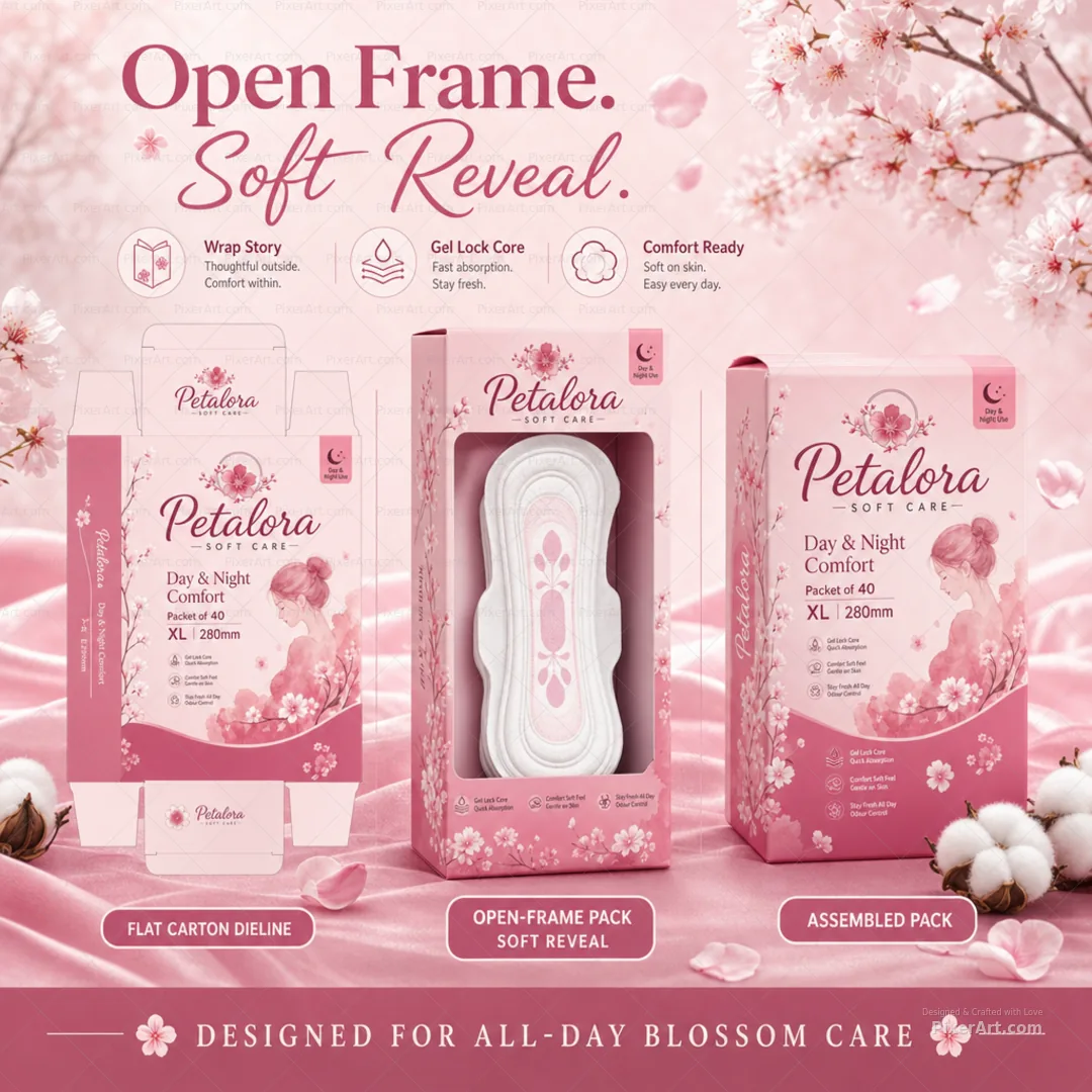 Open frame mockup