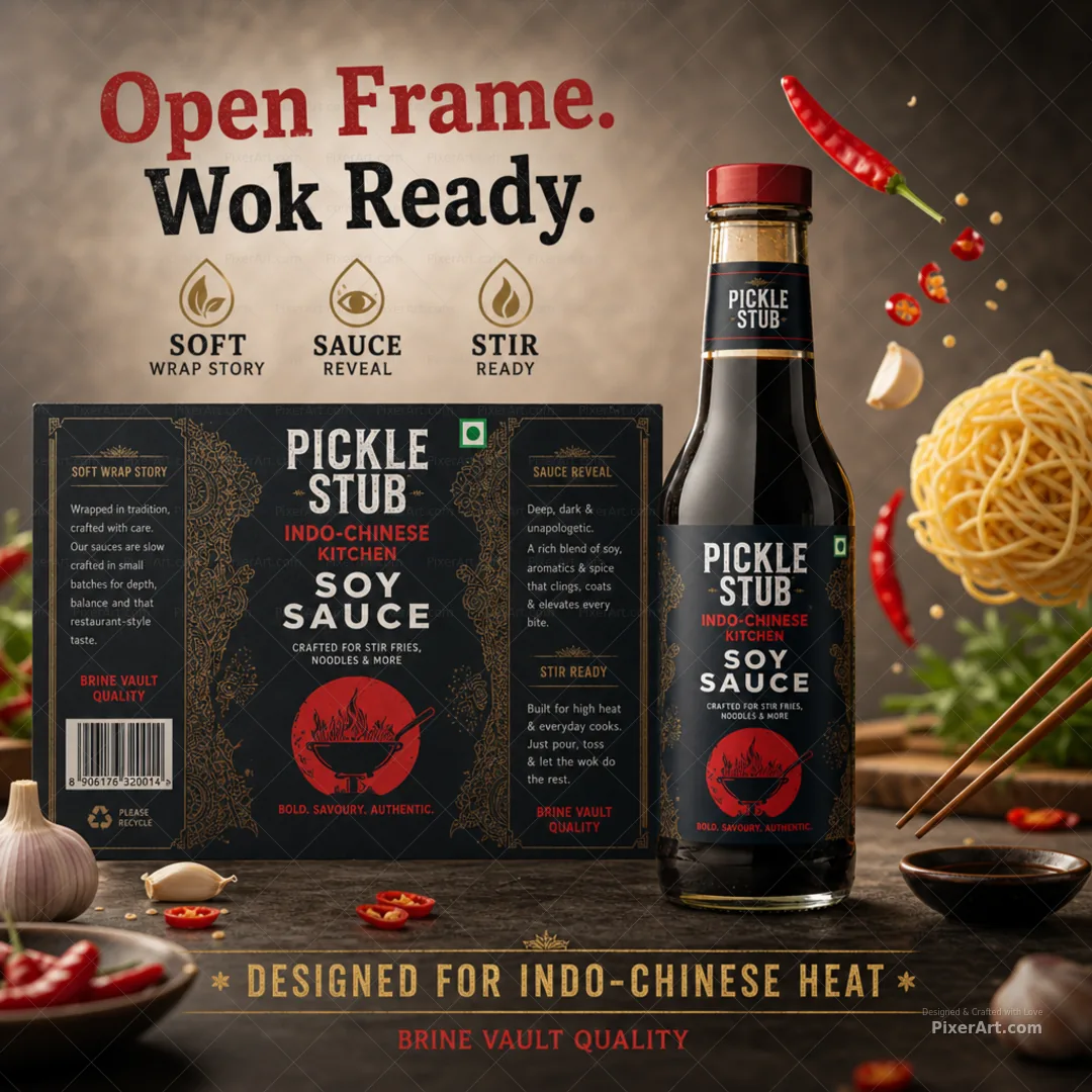 Open frame mockup