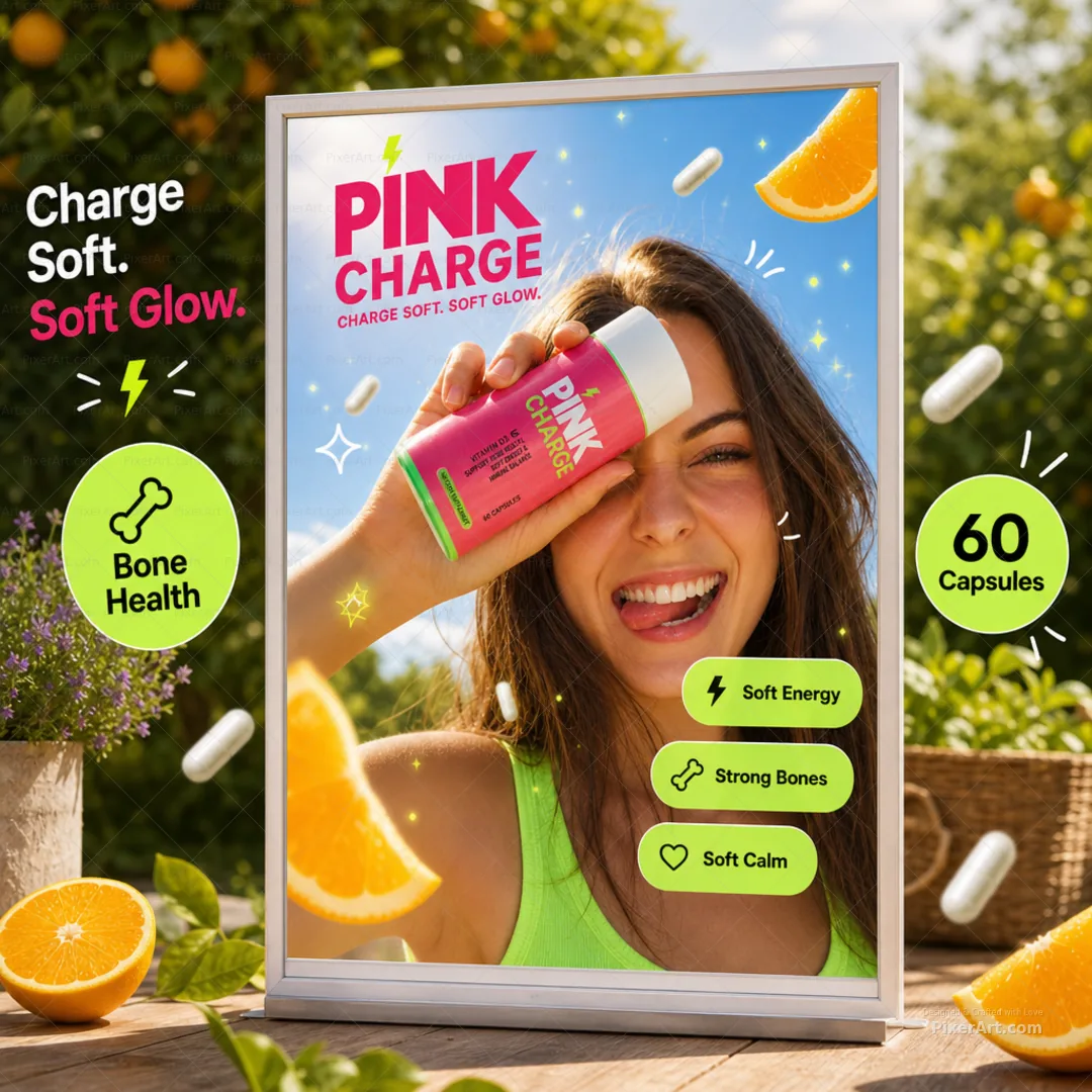 Pink Charge Vitamin Lifestyle