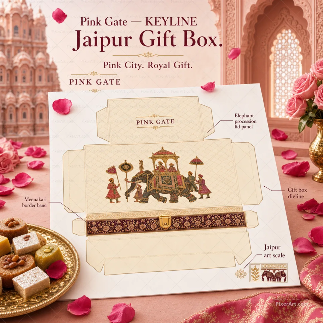 Pink Gate Jaipur Gift Box