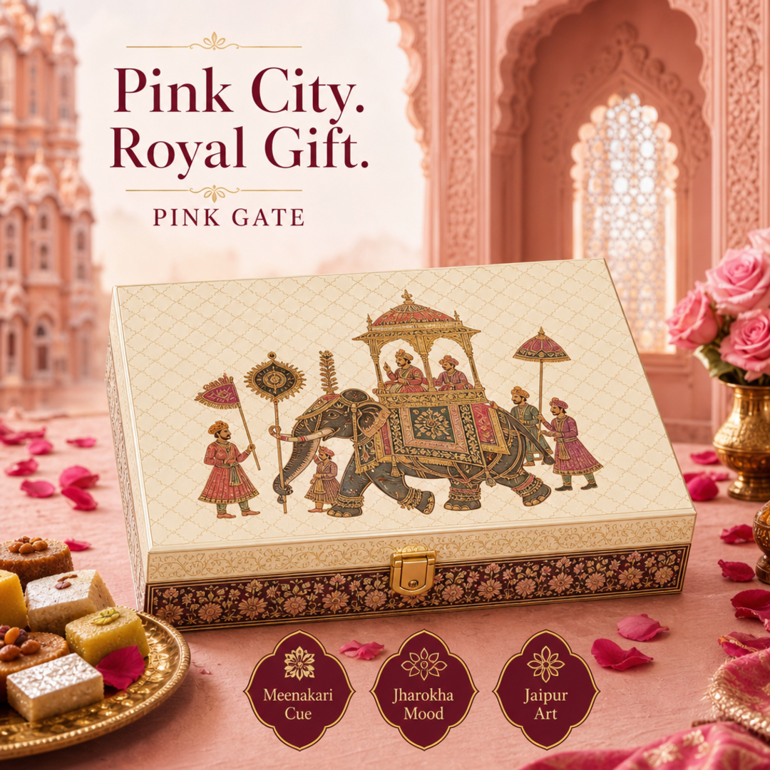 Pink Gate Jaipur Gift Box