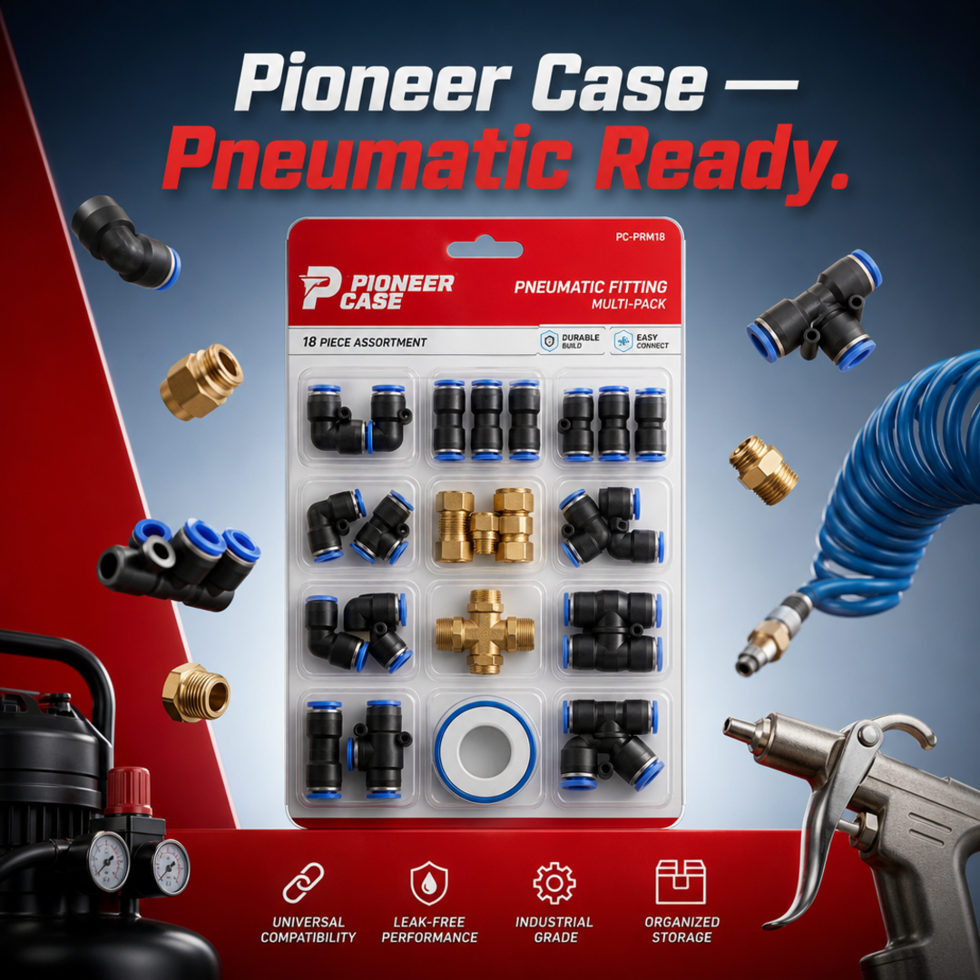 Pioneer Case Pneumatic Fitting Blister Multipack