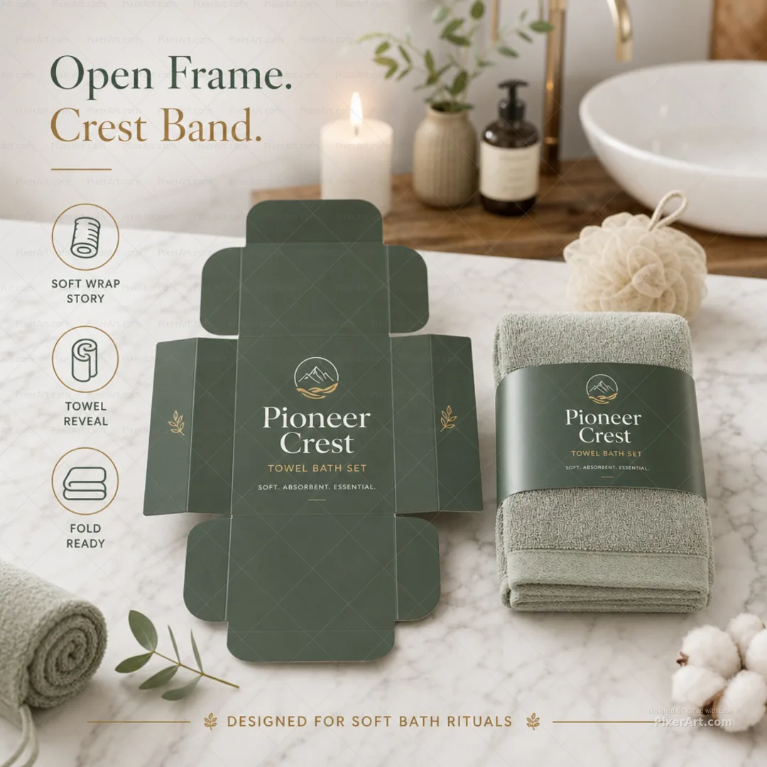Open frame mockup