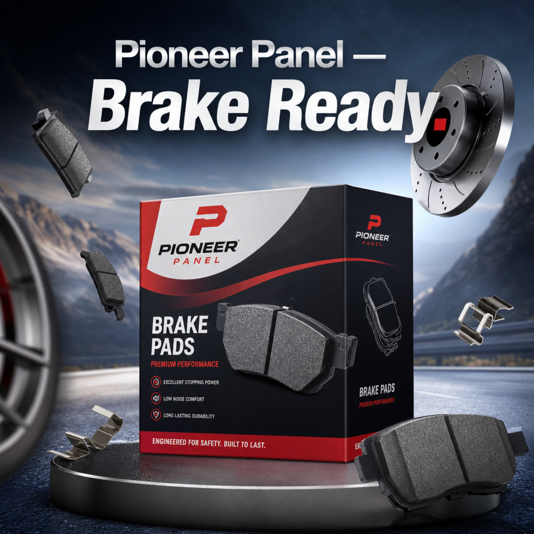 Pioneer Panel Brake Pad Box Retail