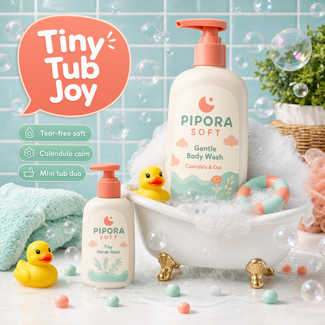 Pipora Soft Tiny Tub Duo