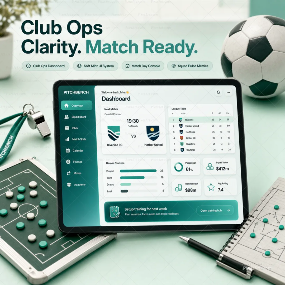 PitchBench Club Ops Dashboard