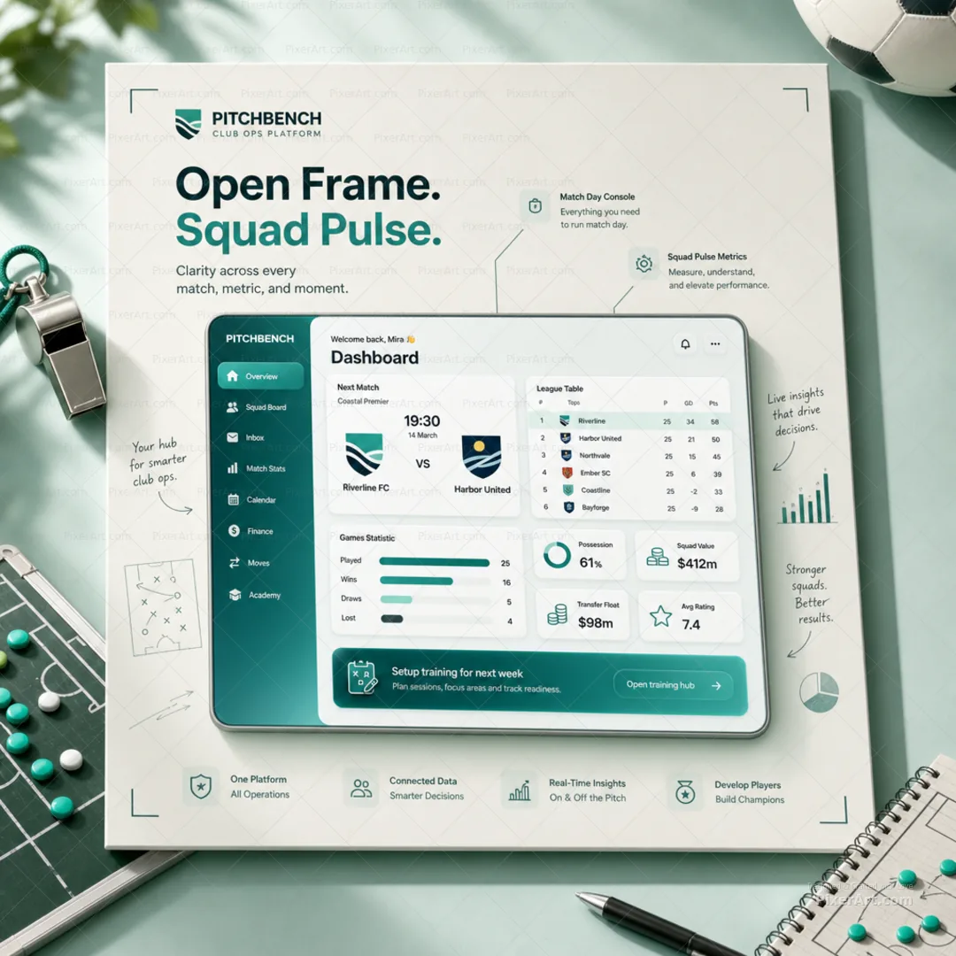 PitchBench Club Ops Dashboard