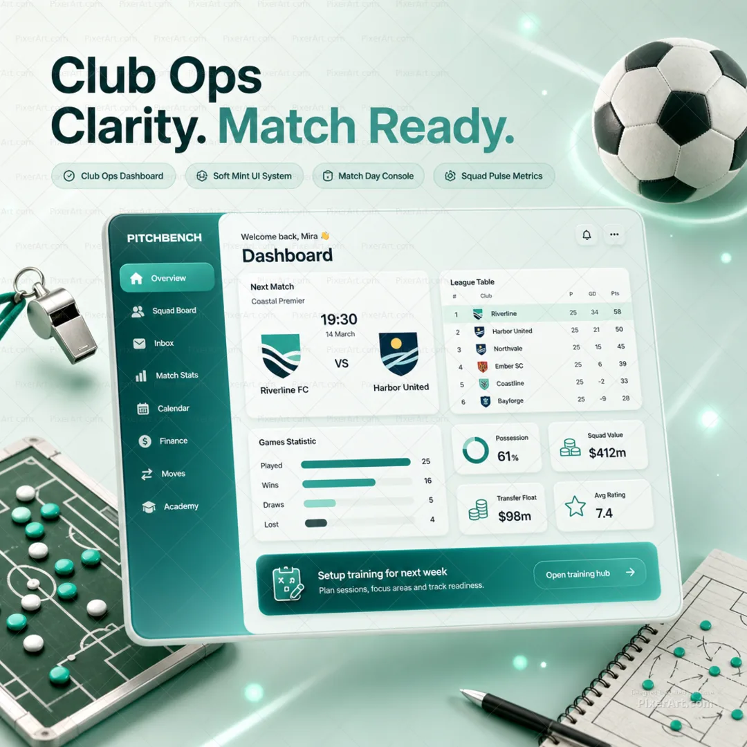 PitchBench Club Ops Dashboard