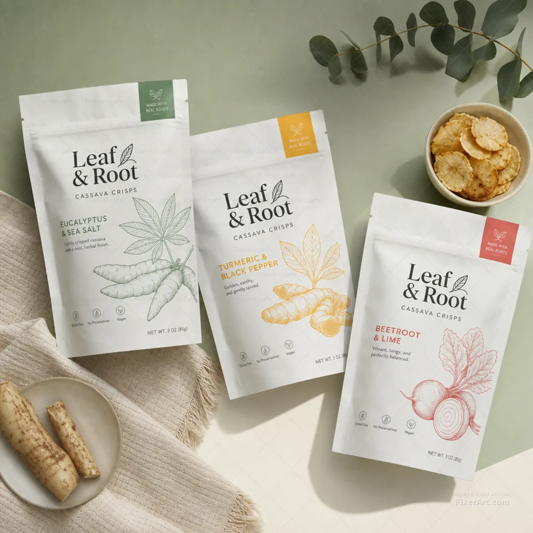 Leaf & Root Cassava Range