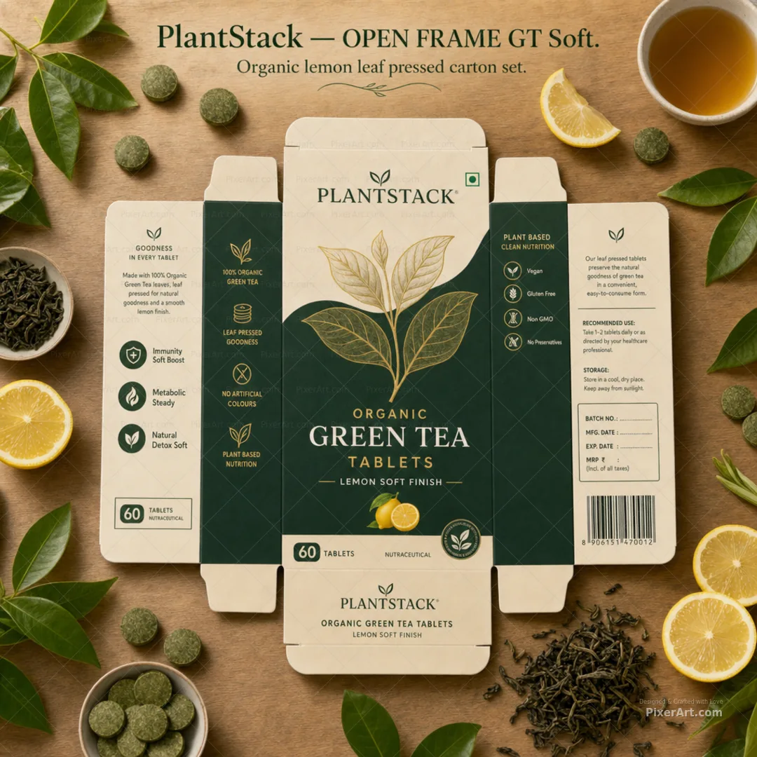 Open frame mockup