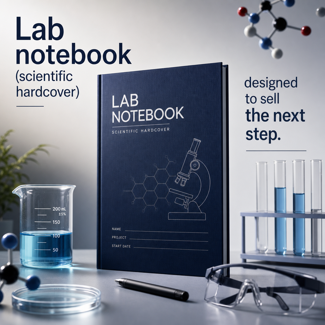 Plastic Drawer Lab notebook