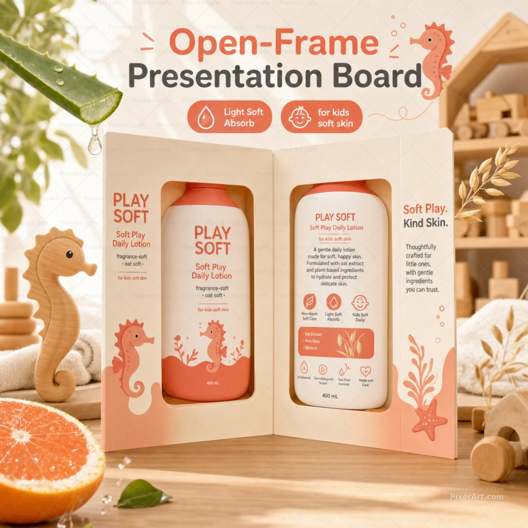 Open frame mockup