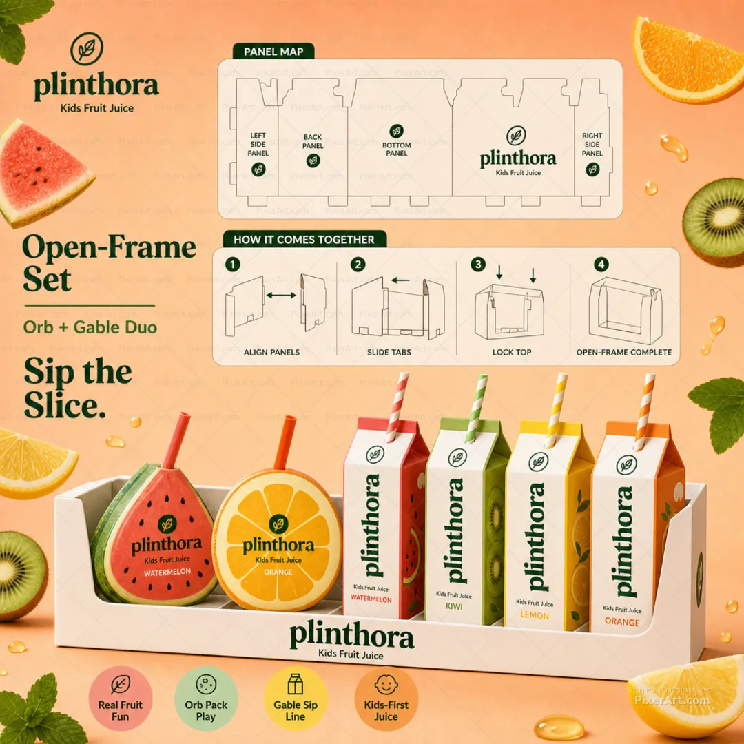 Open frame mockup