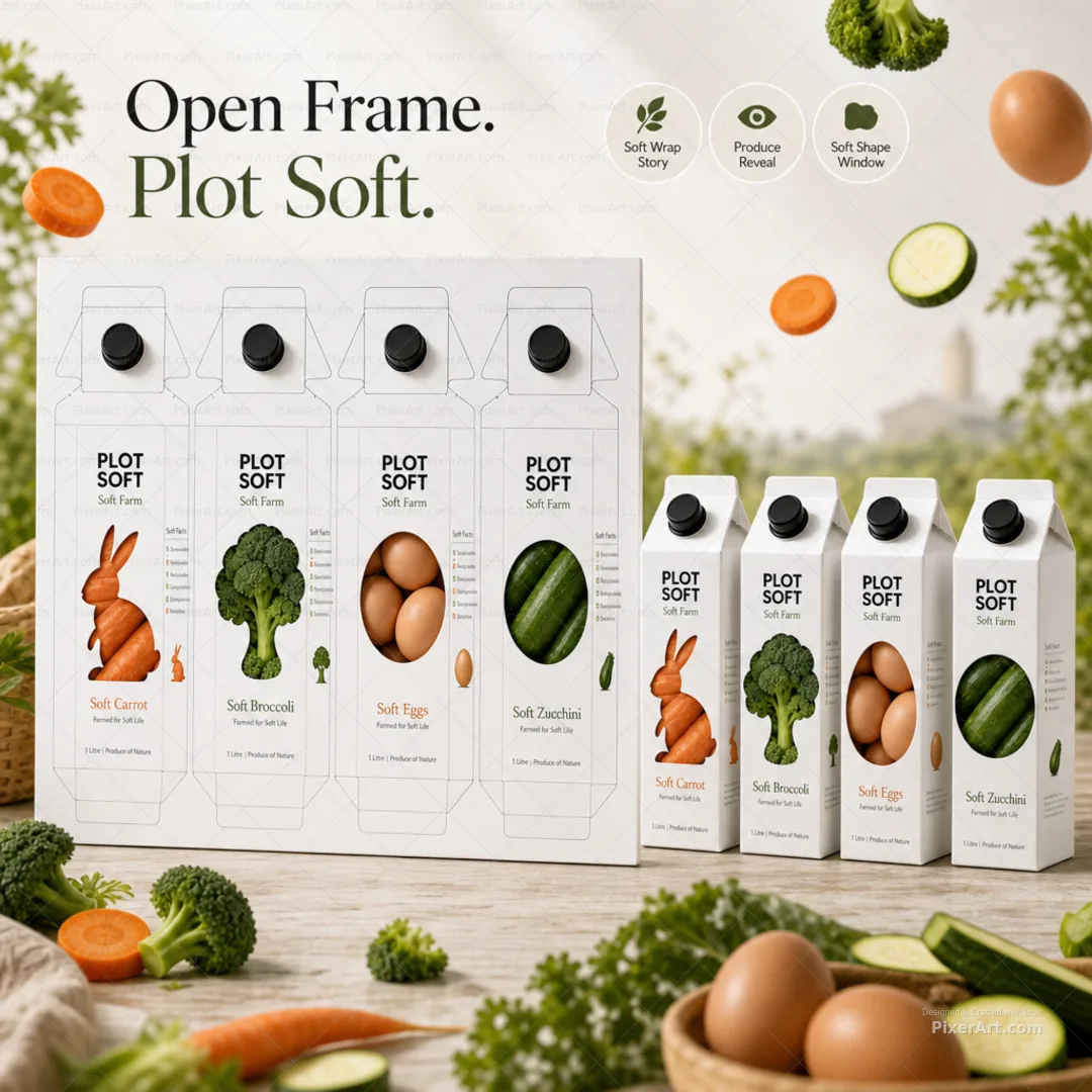 Open frame mockup