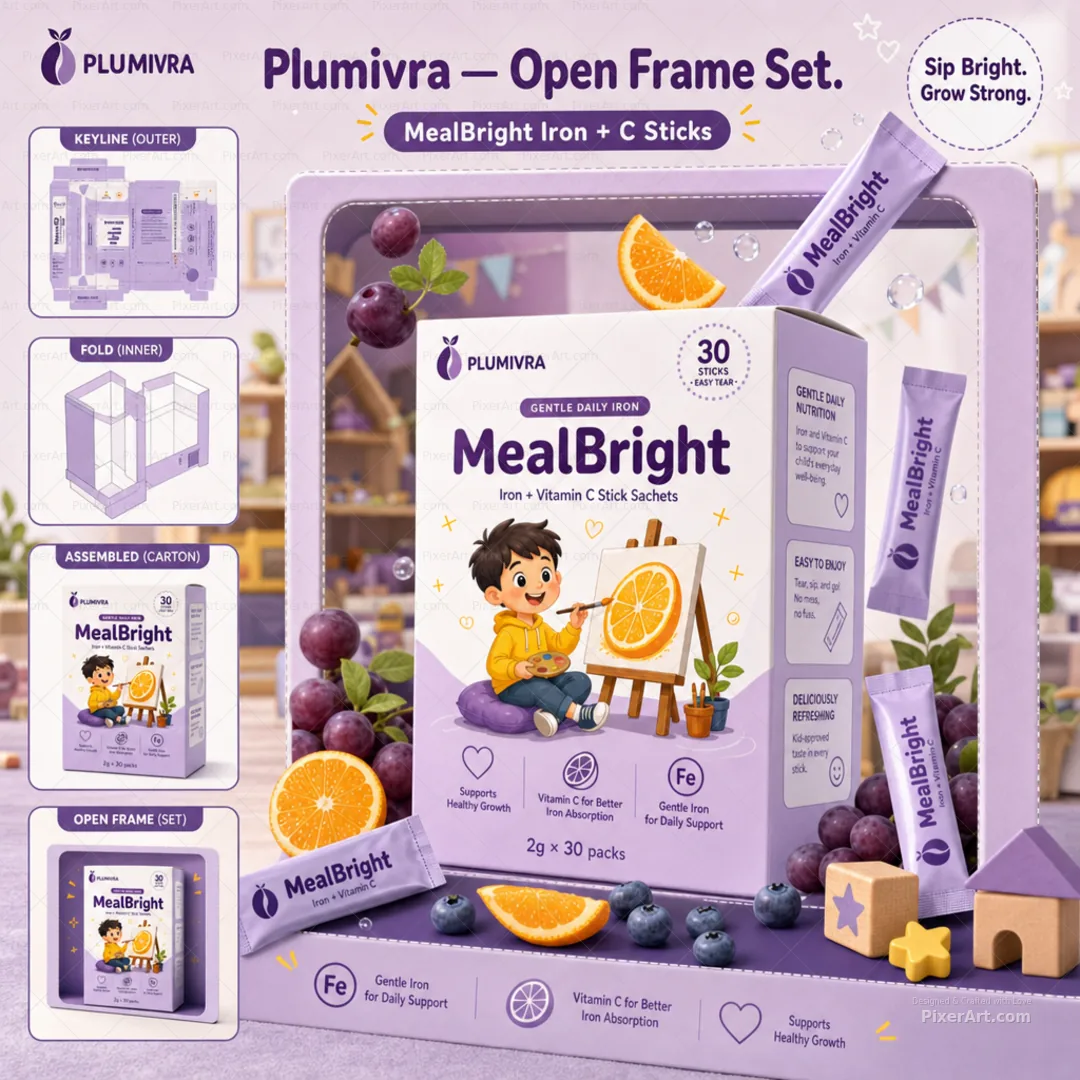 Open frame mockup