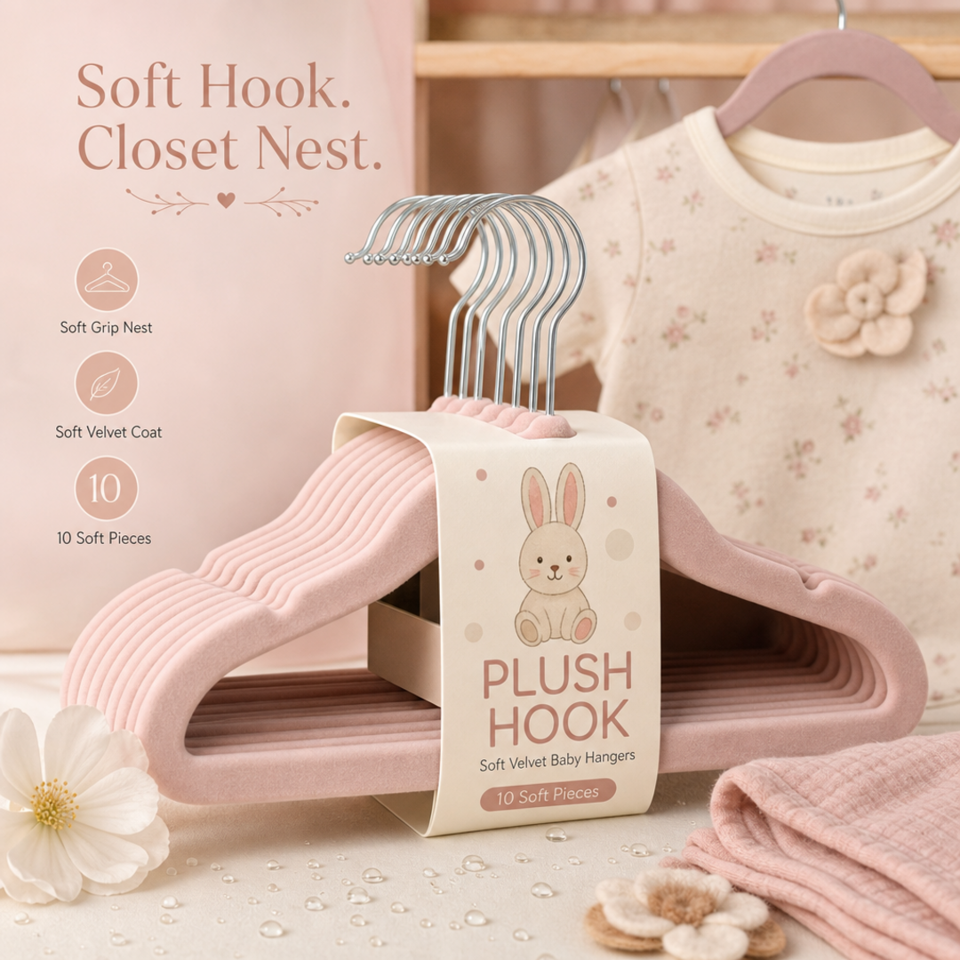 Plush Hook Soft Hangers