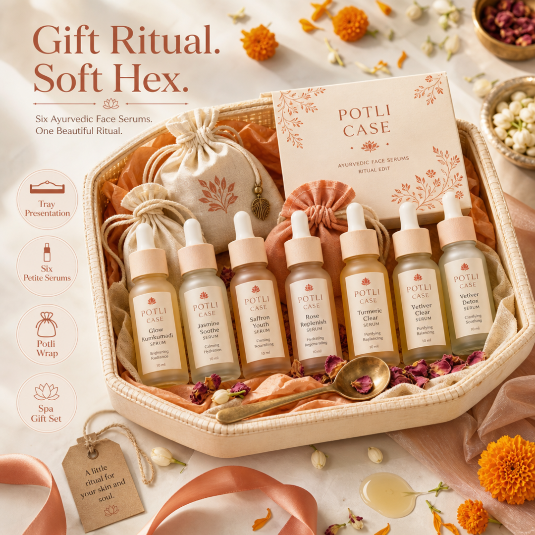 Potli Case Serum Gift Tray