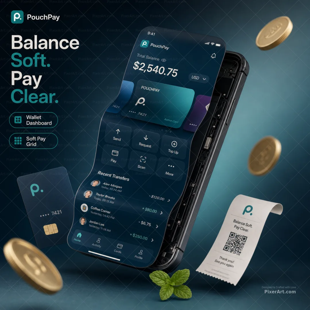 PouchPay Wallet Dashboard