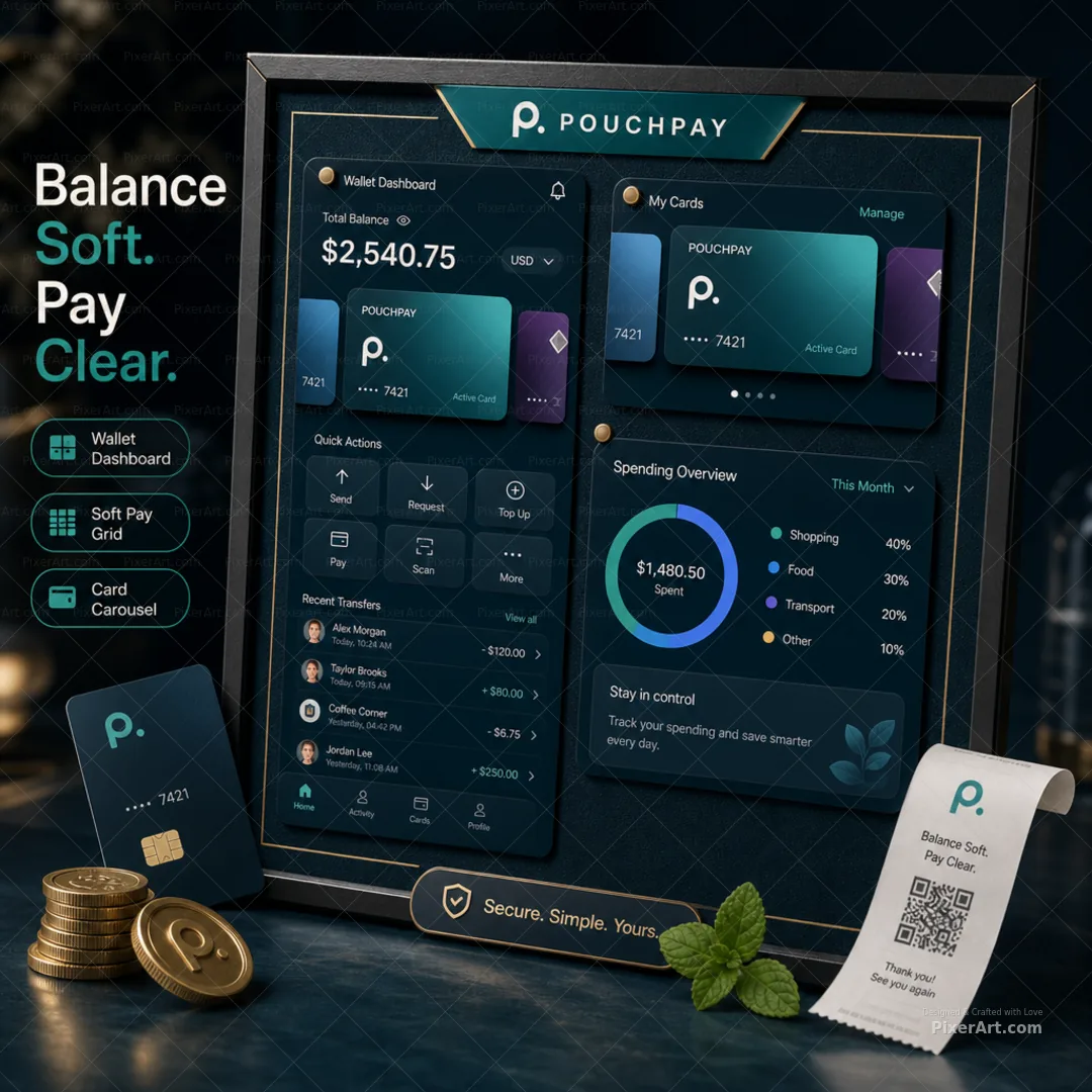PouchPay Wallet Dashboard