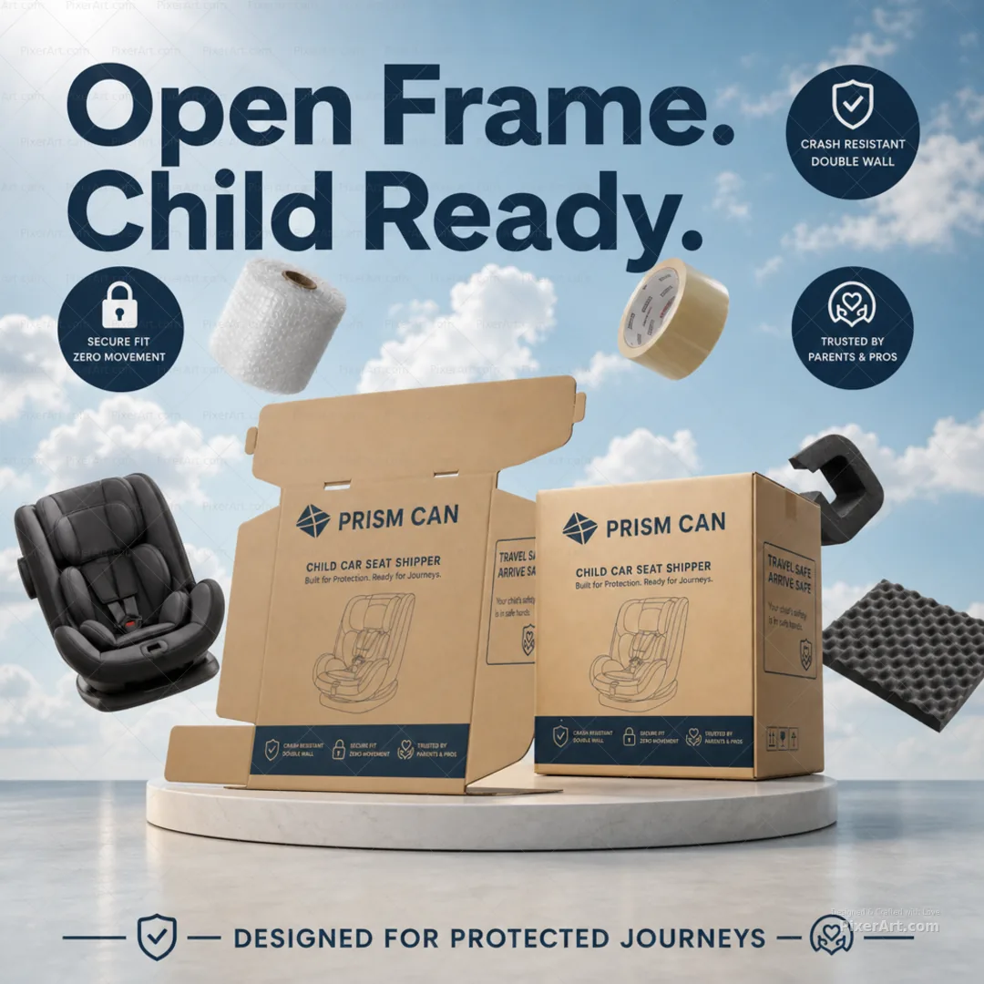 Open frame mockup