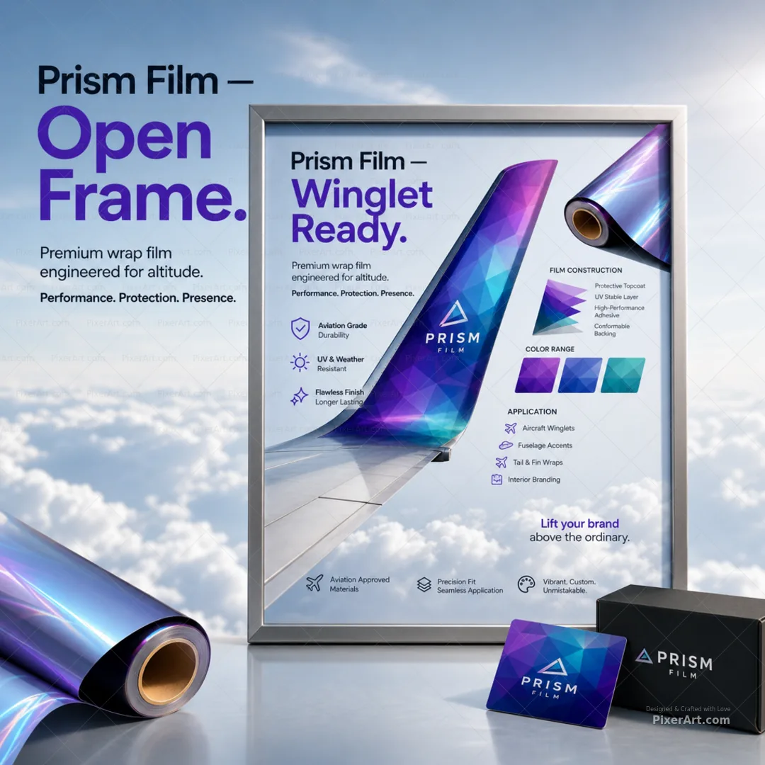Open frame mockup
