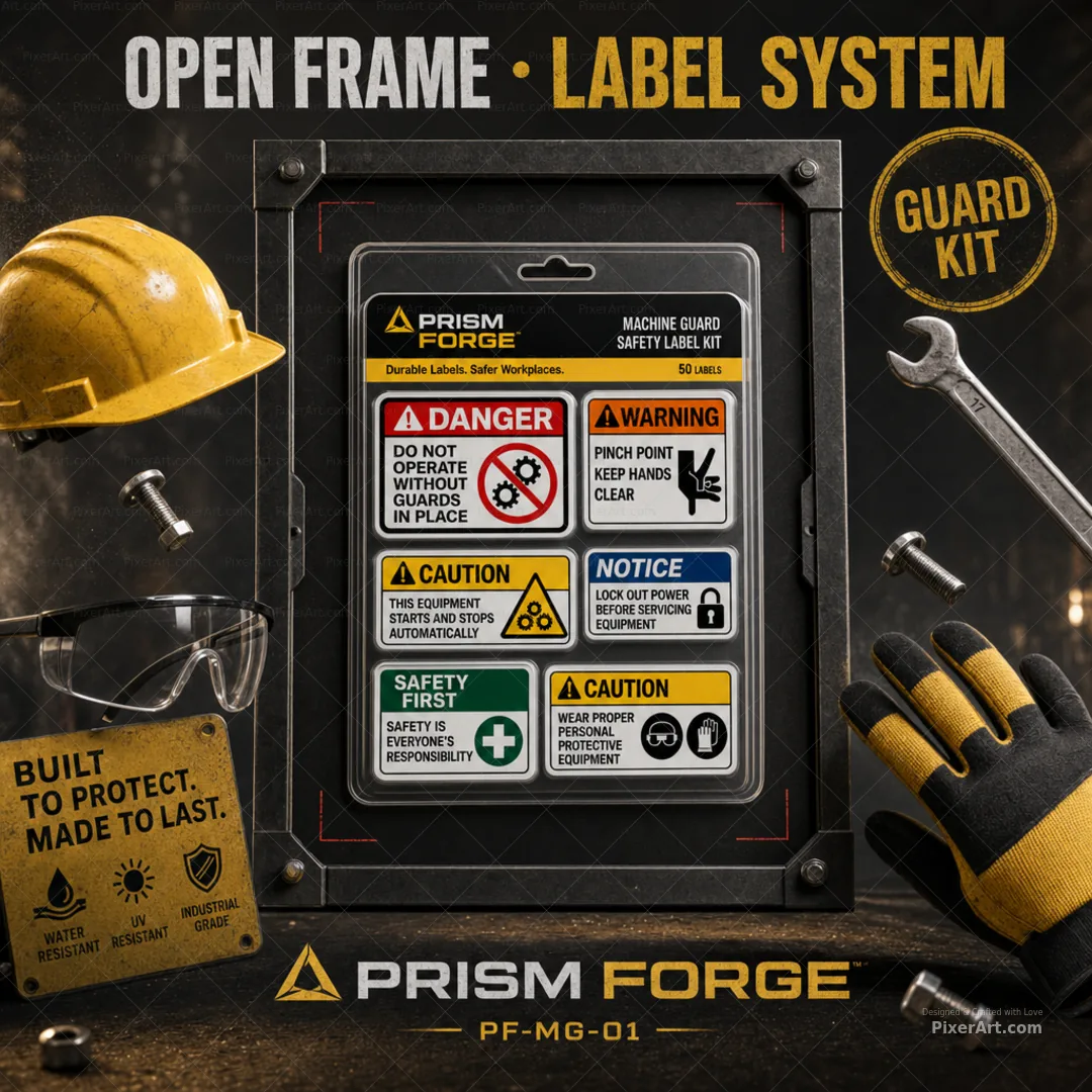 Open frame mockup
