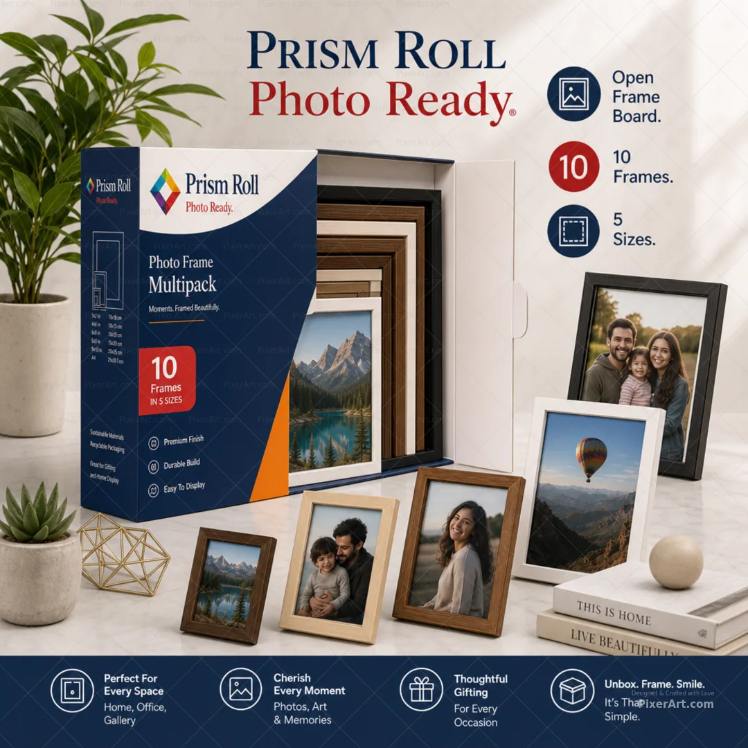 Open frame mockup