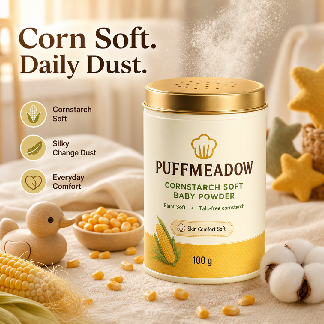 Puffmeadow Cornstarch Soft Powder