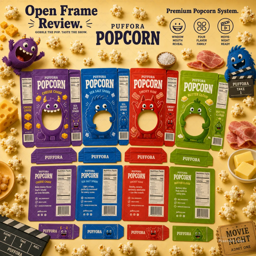 Open frame mockup
