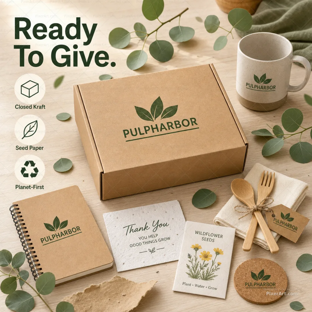 Pulpharbor Eco Corporate Gift Kit