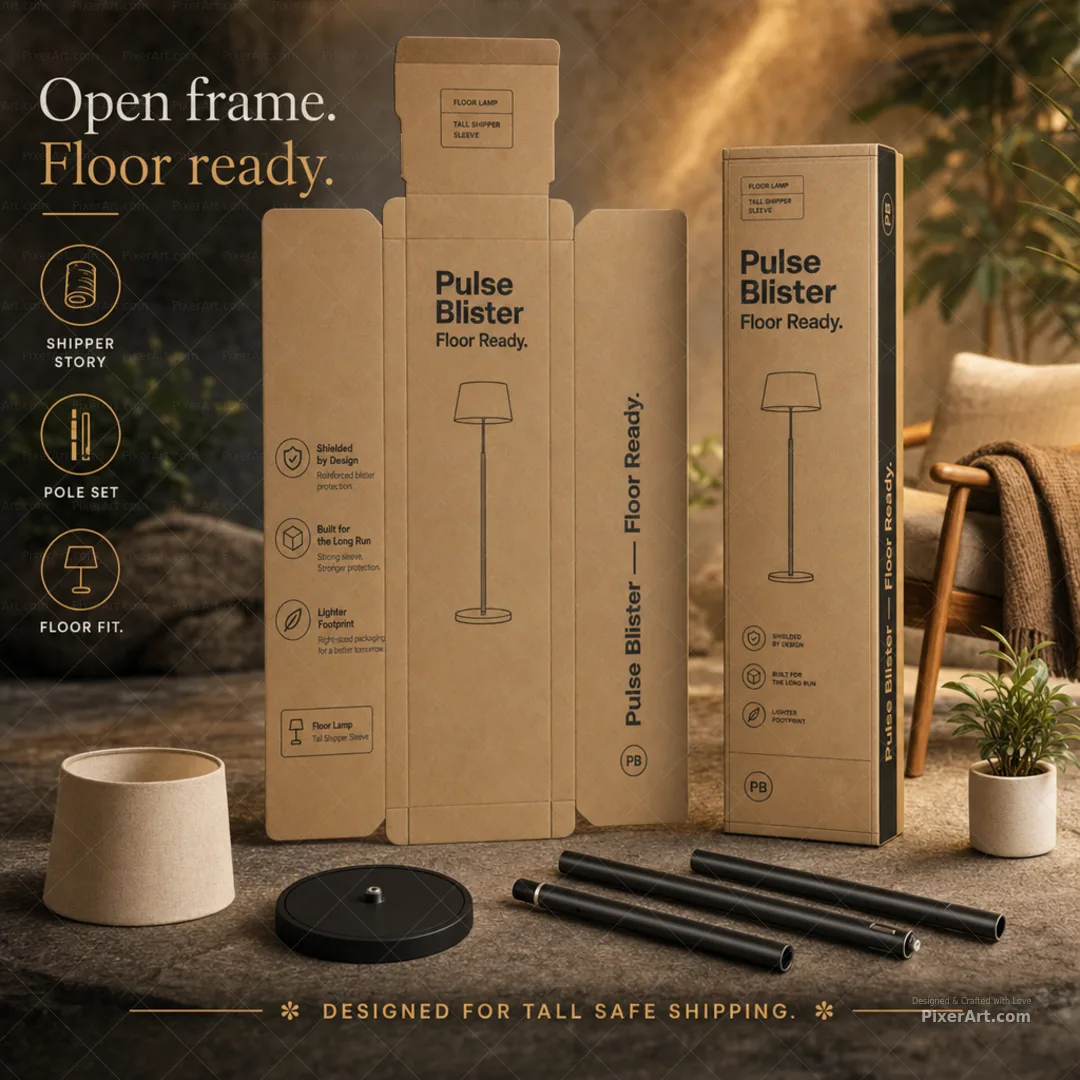 Open frame mockup