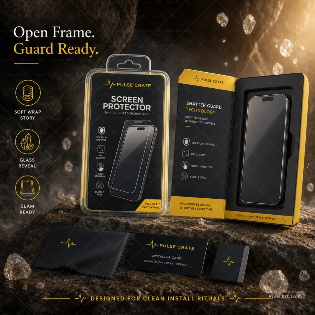 Open frame mockup