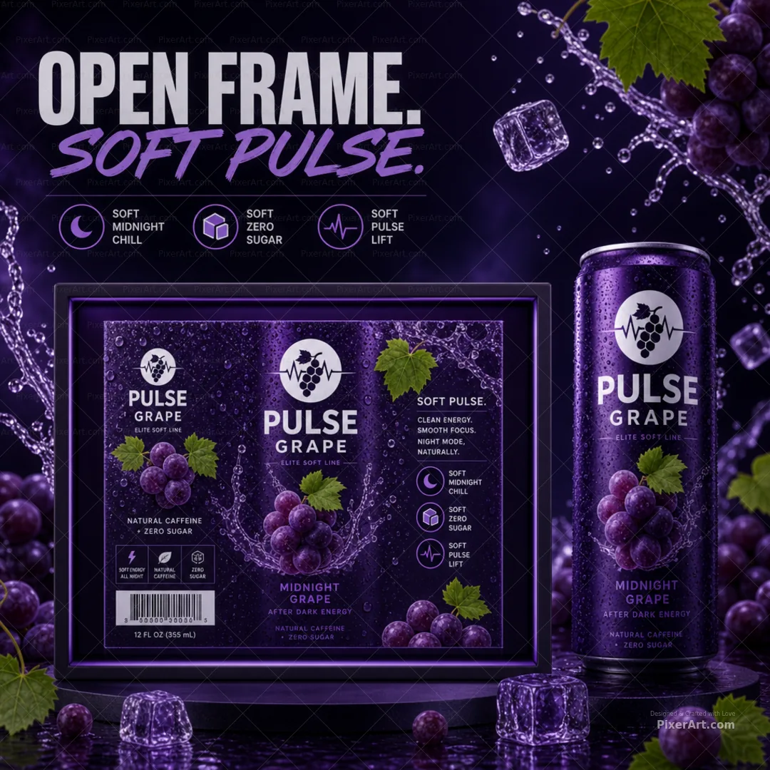 Open frame mockup