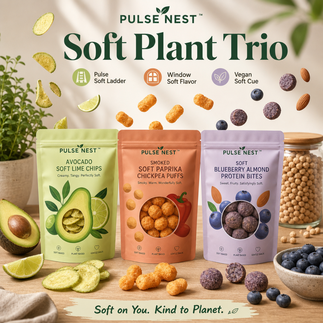 Pulse Nest Plant Snack Trio