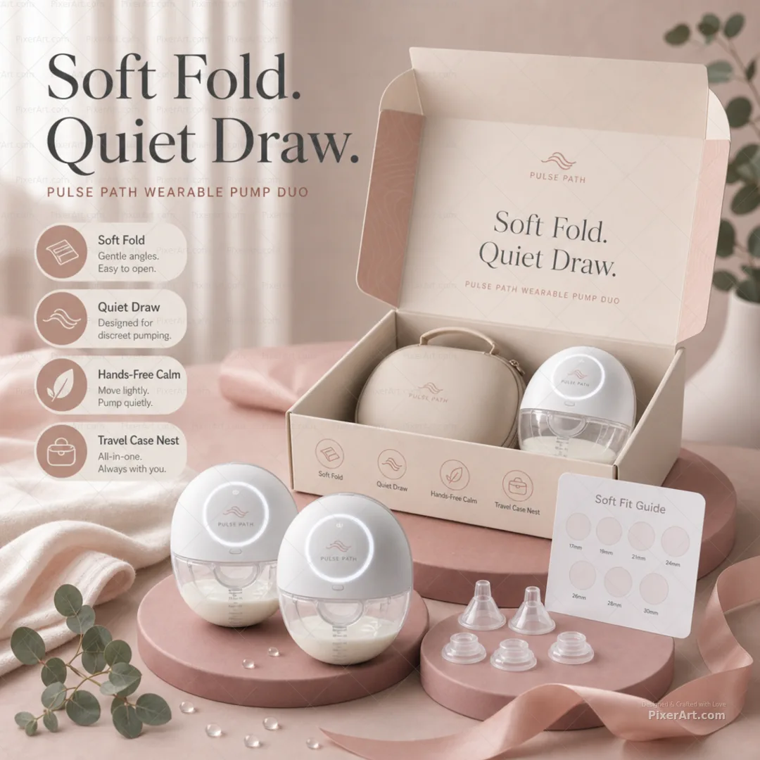 Pulse Path Wearable Soft Pump Duo