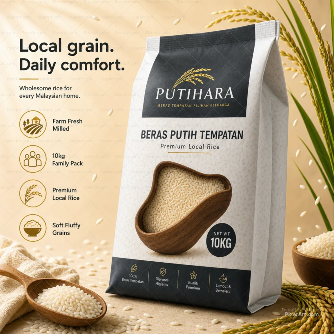 Putihara Premium Local Rice Sack