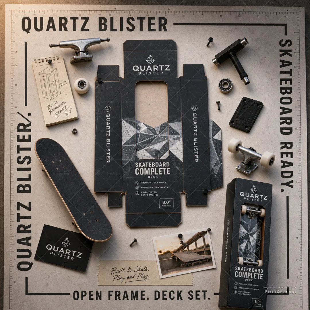 Open frame mockup