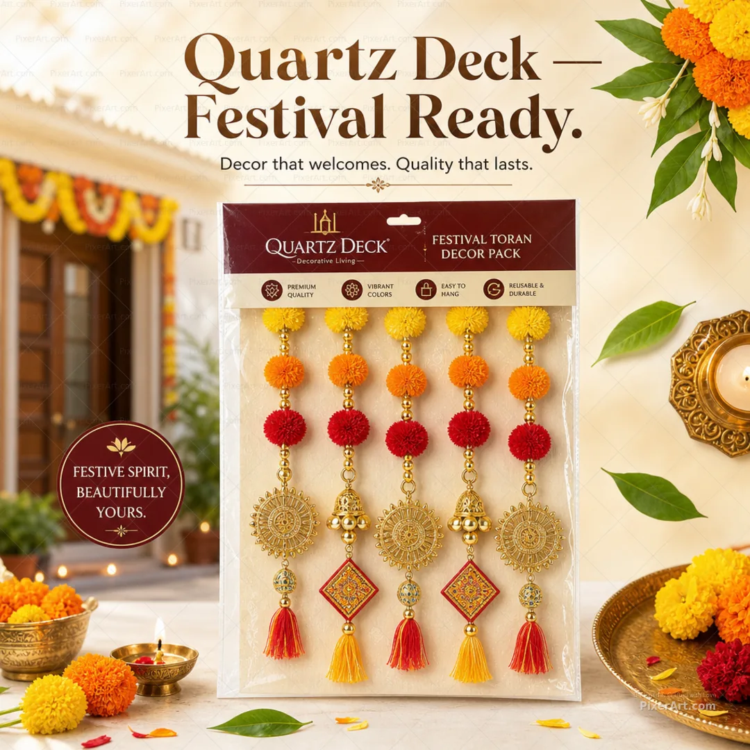 Quartz Deck Festival Toran / Hanging Décor Pack