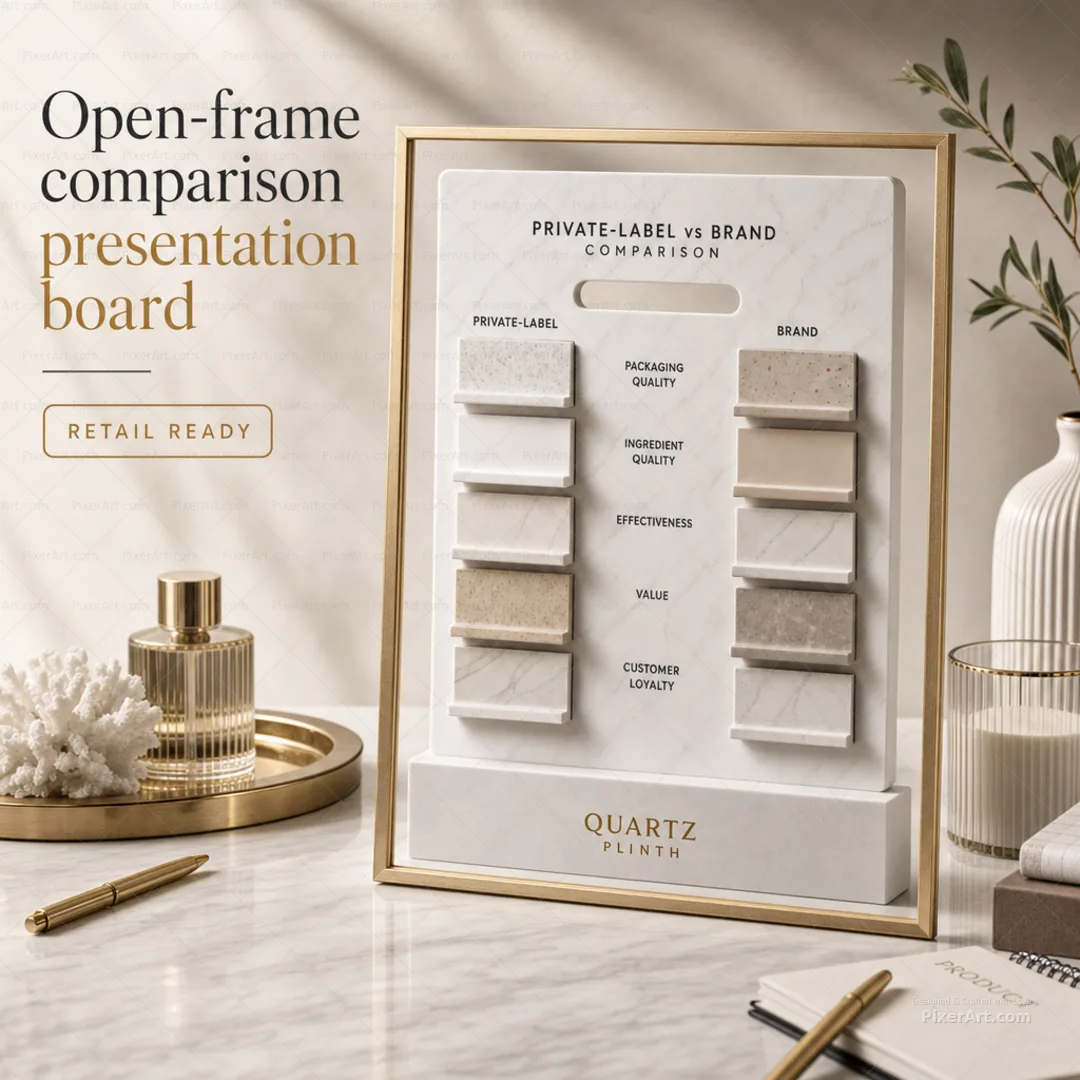 Open frame mockup