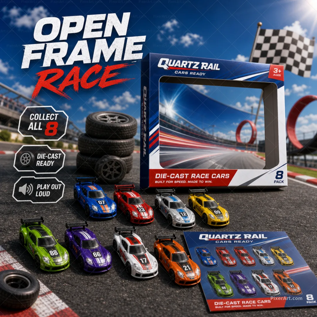 Open frame mockup
