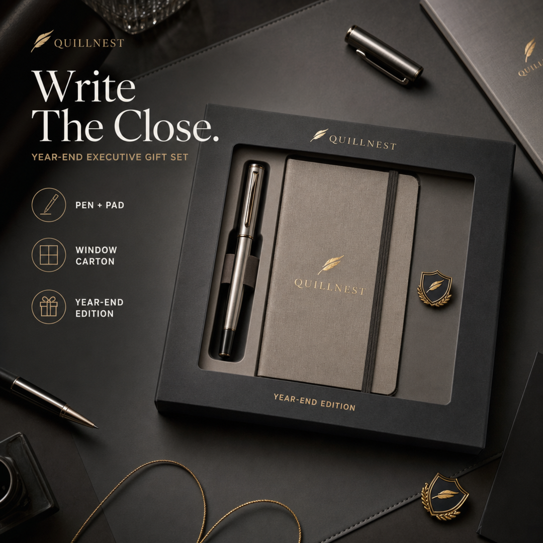 Quillnest Year-End Executive Gift Set