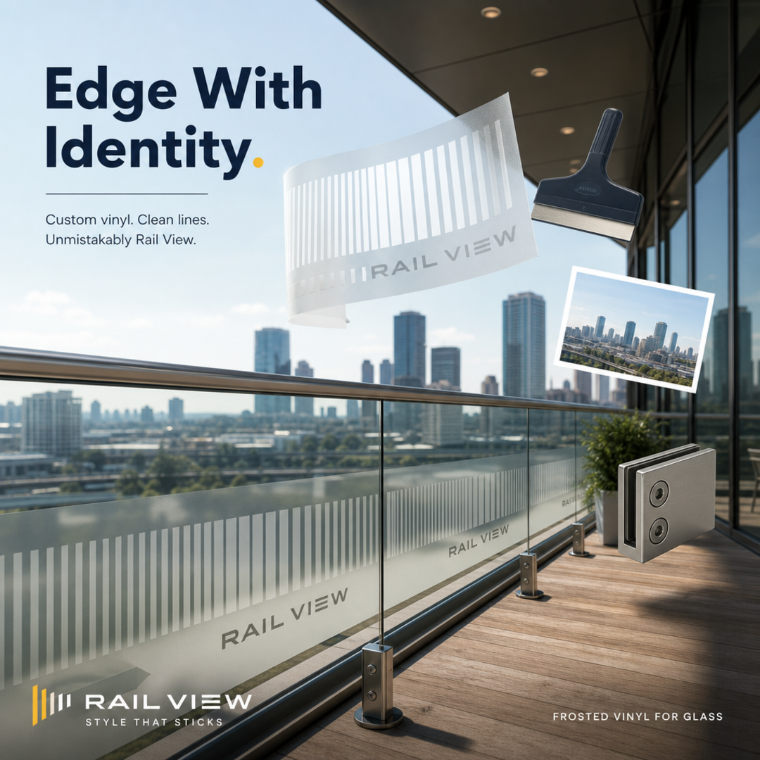 Rail View Terrace Balustrade Vinyl